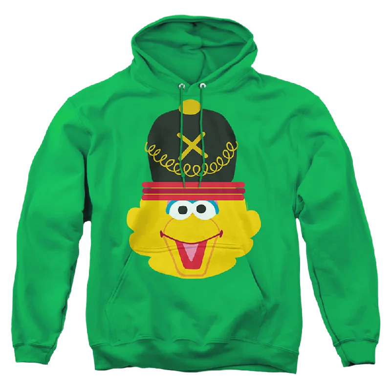 Sesame Street Christmas Nutcracker Big Bird - Pullover Hoodie Thick Cable Knit