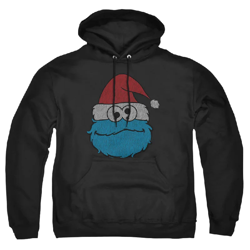 Sesame Street Cookie Monster Christmas - Pullover Hoodie Fine Merino Wool