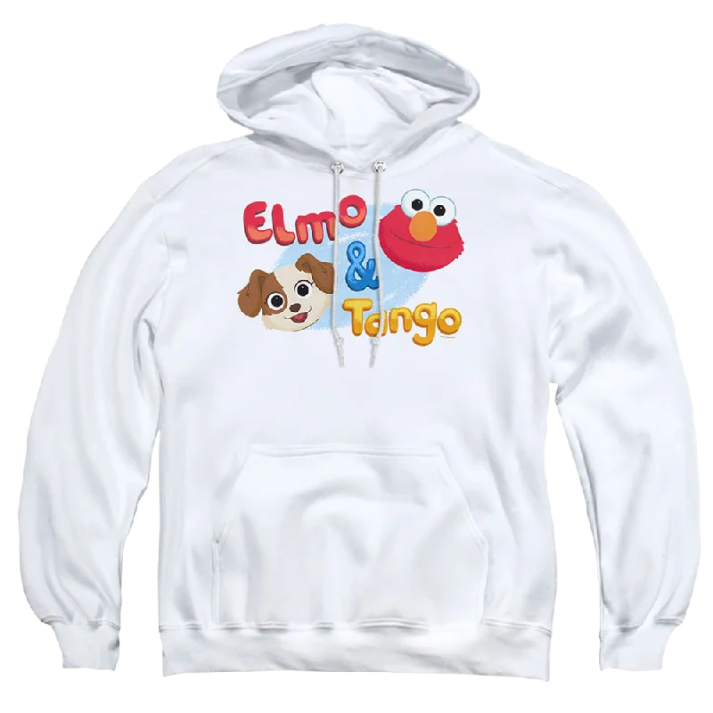 Sesame Street Elmo & Tango - Pullover Hoodie Solo Sleeve Pullover