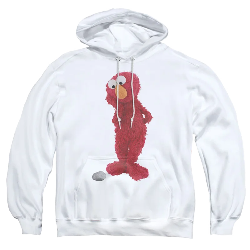 Sesame Street Existential Elmo - Pullover Hoodie Ruffled Neck Pullover