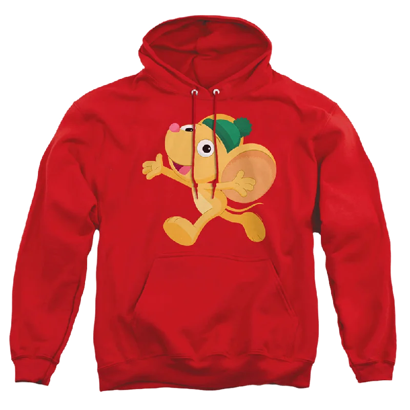 Sesame Street Furry Friend, Little Mouse - Pullover Hoodie Chenille Soft Sweater