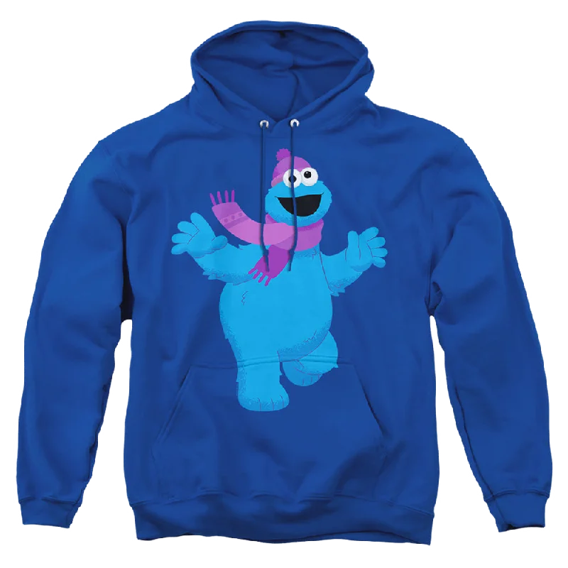 Sesame Street Furry Friends Forever! Cookie Monster - Pullover Hoodie Alpaca Blend Soft
