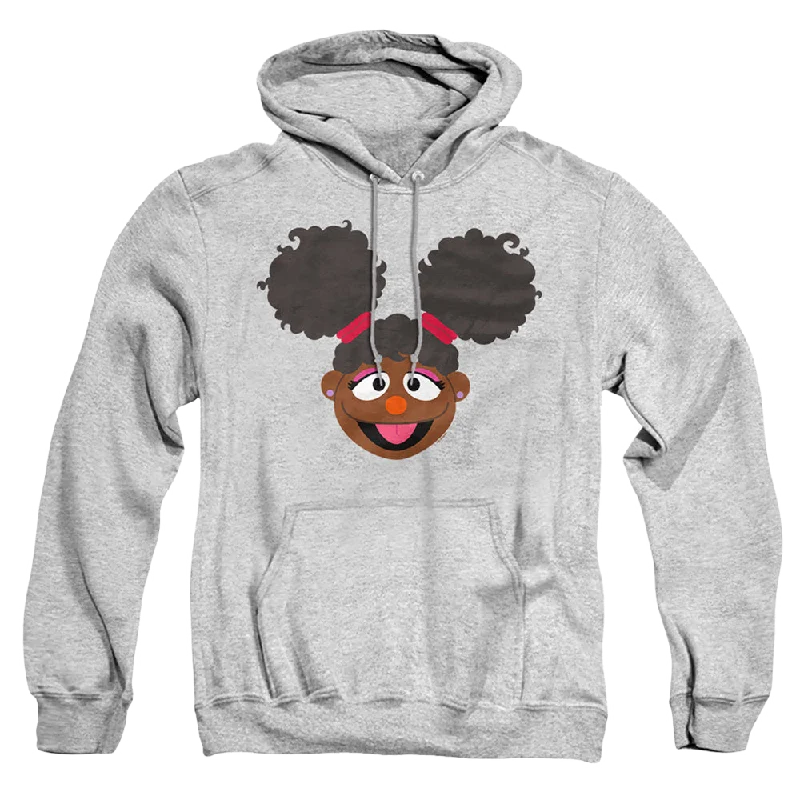 Sesame Street Gabrielle Face - Pullover Hoodie Short Sleeve Top