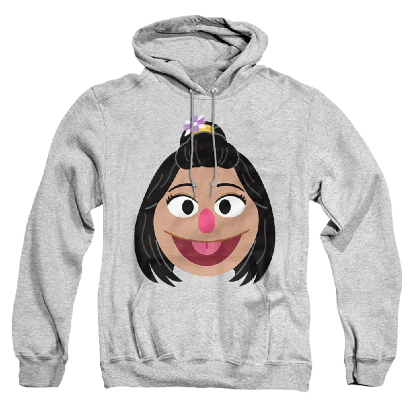 Sesame Street Ji-Young Face - Pullover Hoodie Long Sleeve Pullover