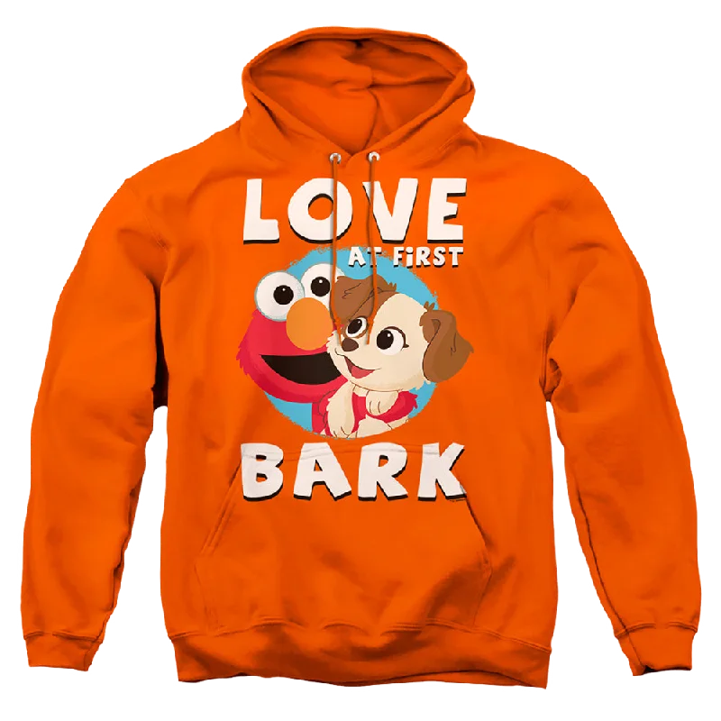 Sesame Street Love At First Bark - Pullover Hoodie Tapered Sleeve Pullover