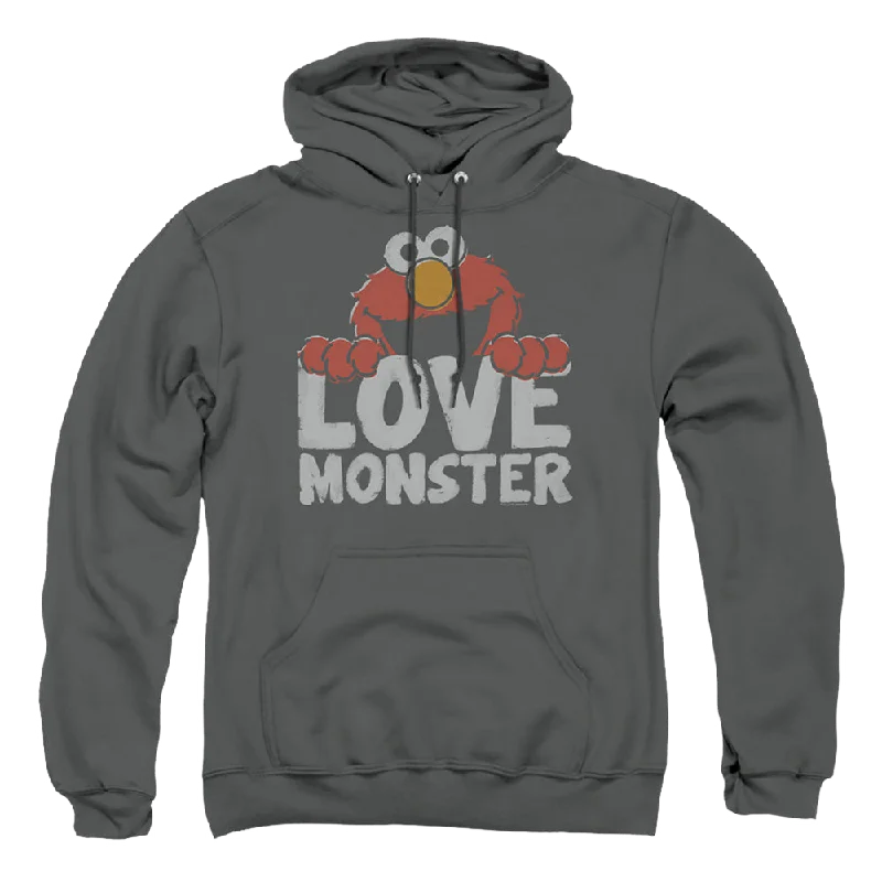 Sesame Street Love Monster - Pullover Hoodie Kimono Neck Pullover