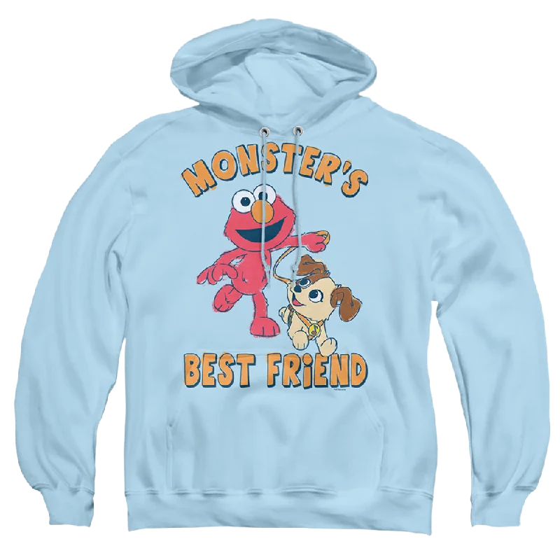 Sesame Street Monster'S Best Friend - Pullover Hoodie Wrist Length Sleeve