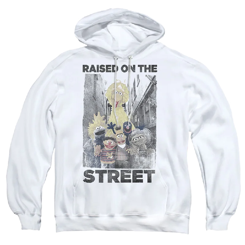 Sesame Street Raised On The Streets - Pullover Hoodie High Neck Pullover