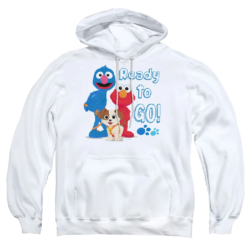 Sesame Street Ready To Go - Pullover Hoodie Spaghetti Sleeve Top