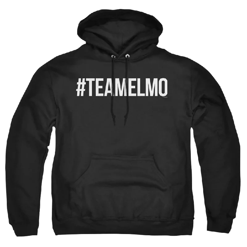 Sesame Street Team Elmo - Pullover Hoodie Fleece Warm Pullover