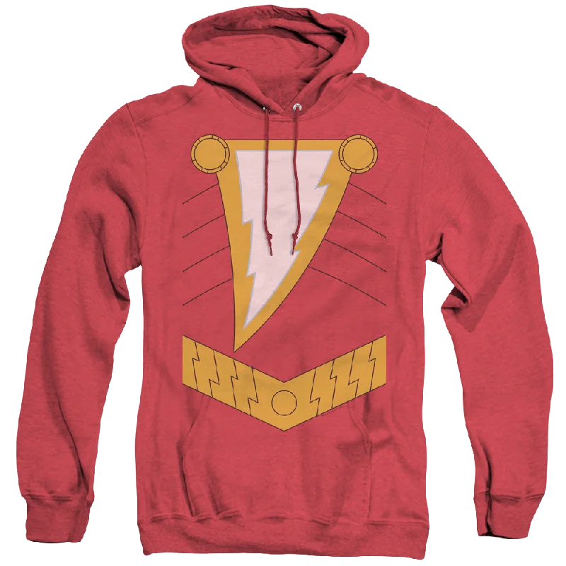 Shazam Shazam - Heather Pullover Hoodie Boxy Neck Sweater