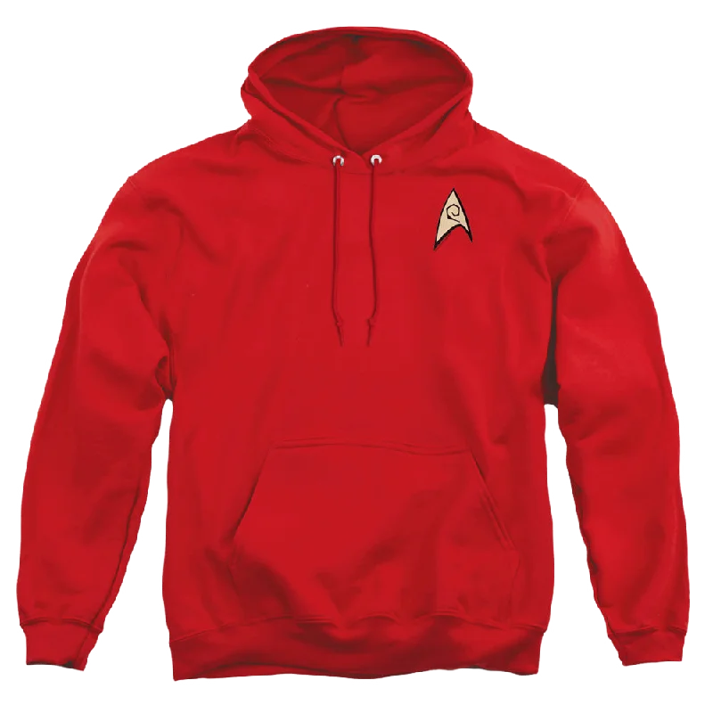 Star Trek The Original Series Engineering Uniform - Pullover Hoodie Long Bell Sleeve
