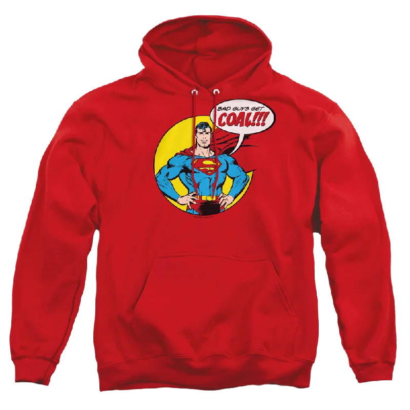 Superman Coal - Pullover Hoodie Wide Sleeve Pullover