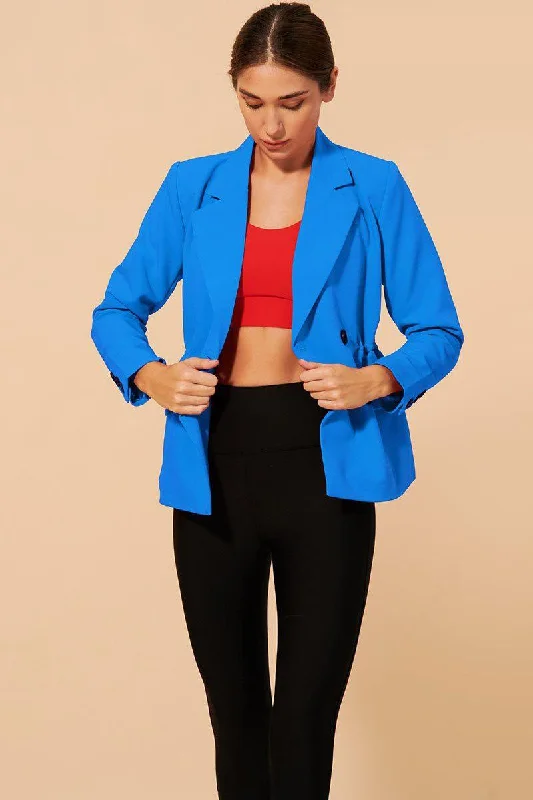 Tifan Blazer - Cornflower Blue Women's Banquet Suit