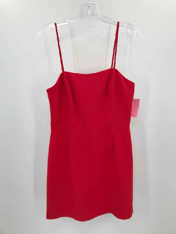 Pre-Owned Amanda Uprichard Red Size Medium Readers Tank Top lightweight tank top
