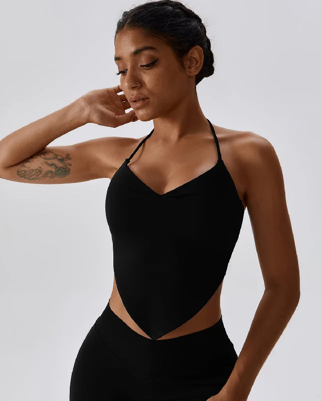 Bethany Tank Top - Black neon tank top