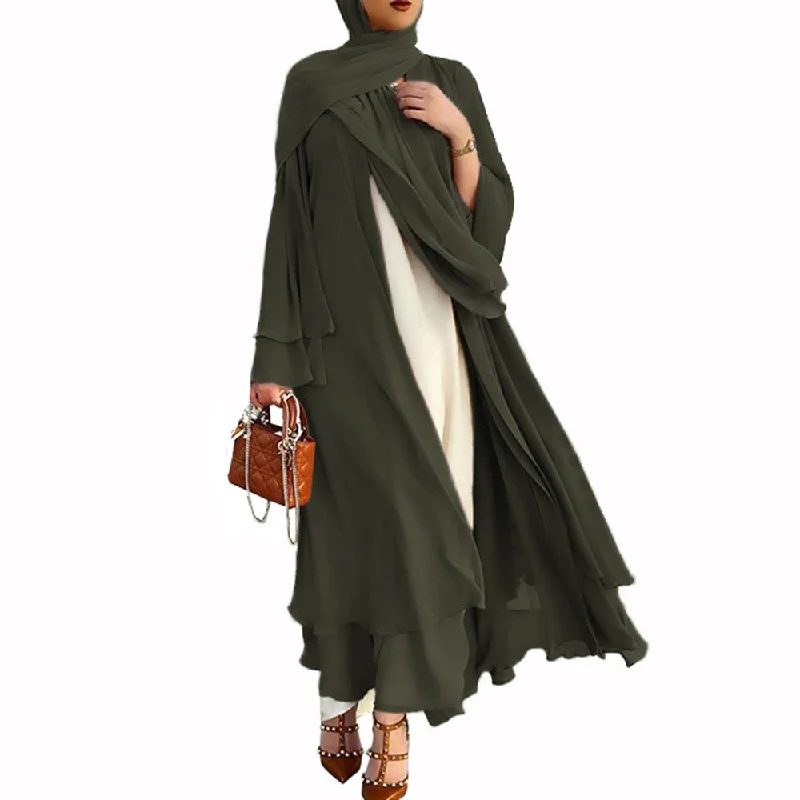 dark green no scarf