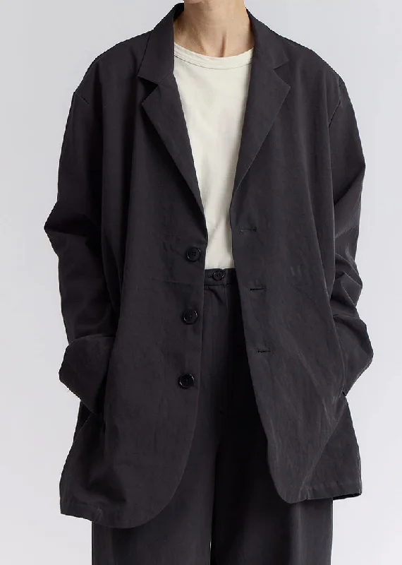 Black Crane - Blazer in Dark Grey Women's Warm Suit