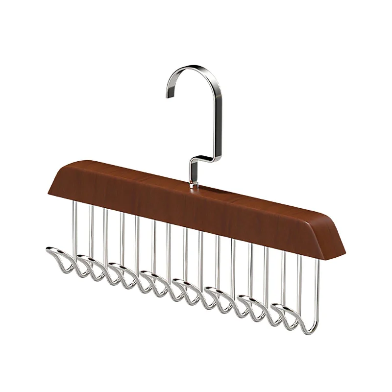 Maxbell Maxbell Bra Hanger Multihook Closet Organizer and Storage Solid Wood Tank Top Hook sage tank top