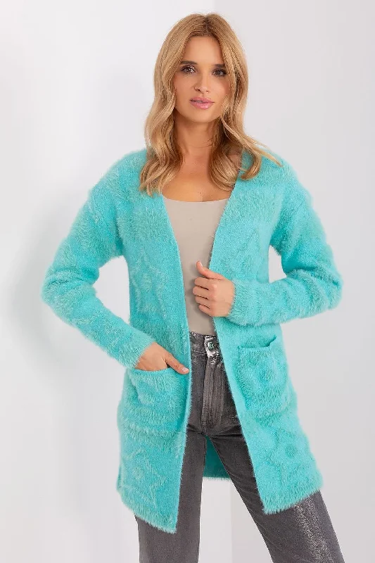 Cardigan AT Zippered Buttoned Snapped
