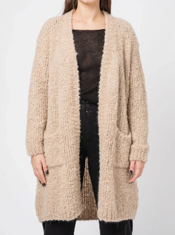 CARDIGAN Seamless Knitted Crochet