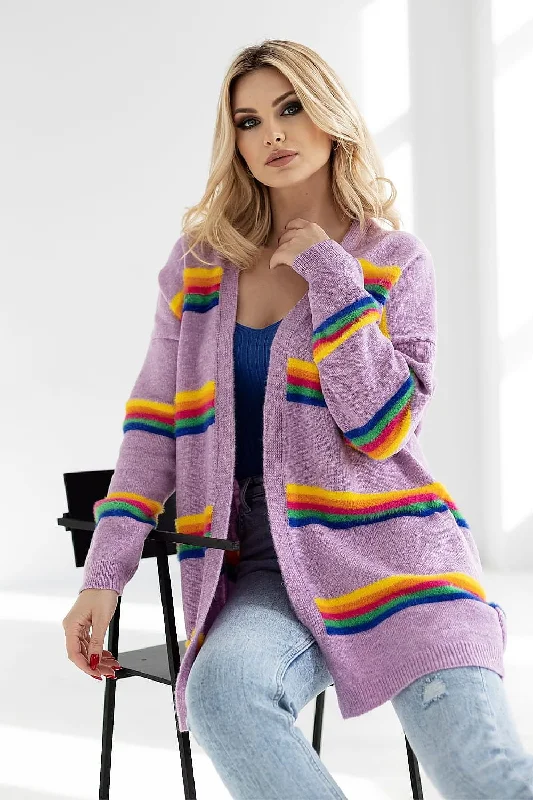 Cardigan PeeKaBoo Fleece Cardigan Nylon Polyester