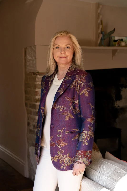 Classic Blazer in Imperial Blue Women's Navy Jacket