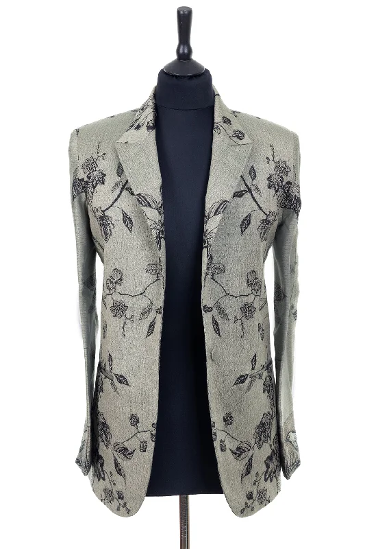 Classic Blazer in Smoke Plus Size Women's Coat