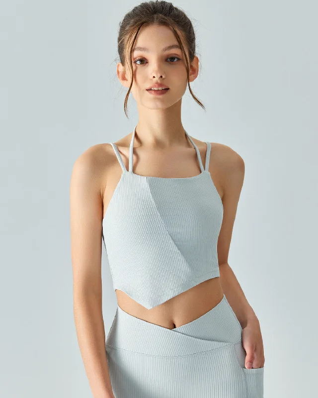 Ivy Tank Top - Blue Grey basic tank top