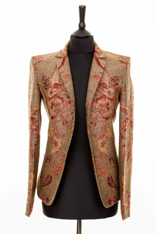 Nina Blazer in Bracken Green Women's Trendy Jacket