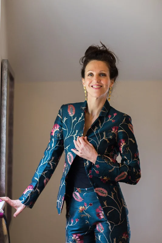 Nina Blazer in Mineral Women's High-End Blazer