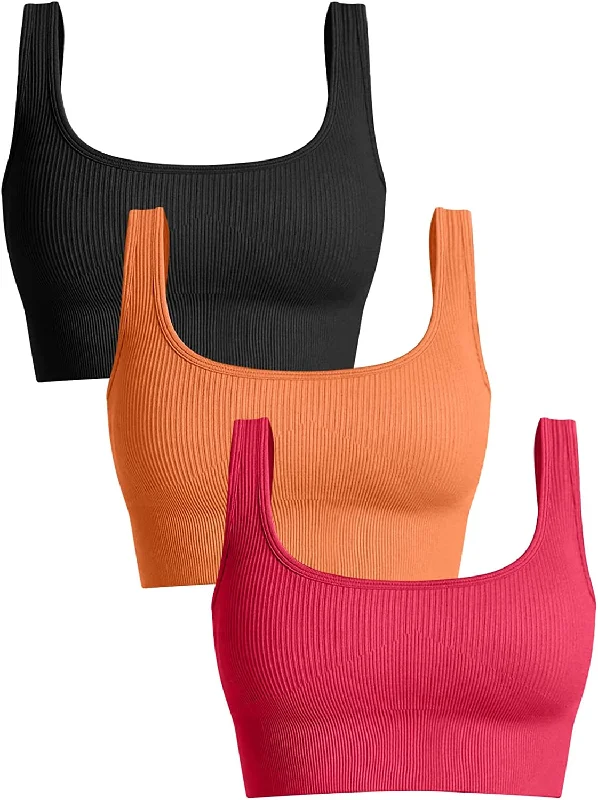 Black Orange Brightred