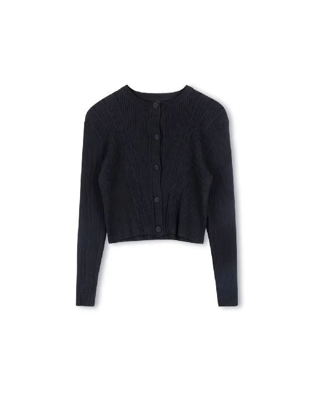 Silk Knit Detailed Cardigan Mesh Fabric Canvas Fabric Denim Fabric