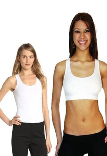 Smart Pack Of Tank Top And Sports Bra fitted tank top
