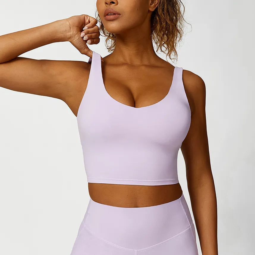 SPARK U Neck Fitness Tank Top SB2321 ribbed tank top