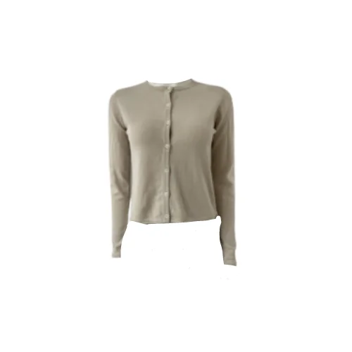 Thin Flat Knit Cardigan Boat Neck Shawl Collar Notched Collar