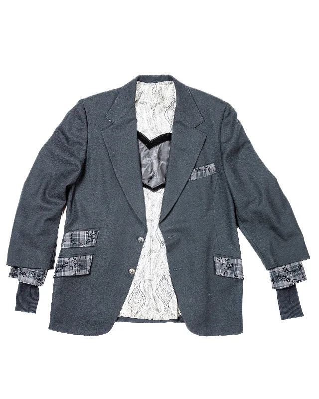 Black Andy Blazer Women's High-End Blazer