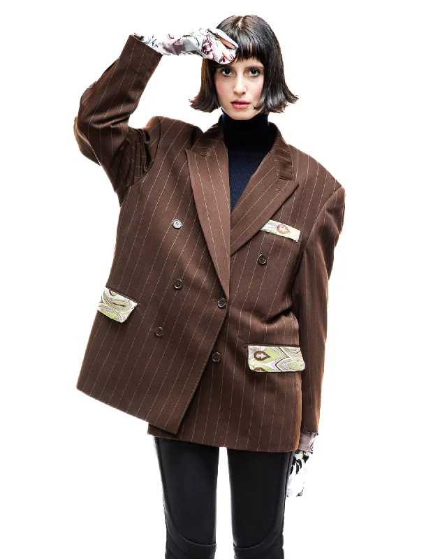 Floral Frida Blazer Women's Custom Jacket