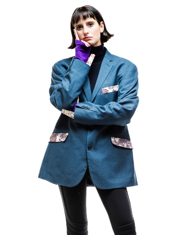 Floral Kurt Blazer Women's Handmade Blazer