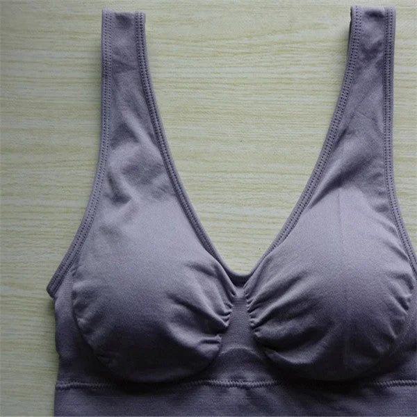 Women Yoga Tank Tops  Sports Bra Workout Fitness Running Crop Top peekaboo tank top
