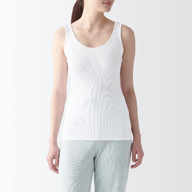 Cotton Ribbed Tank Top long tank top