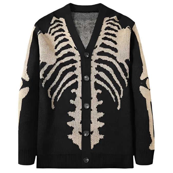 Black (Khaki Ribs)