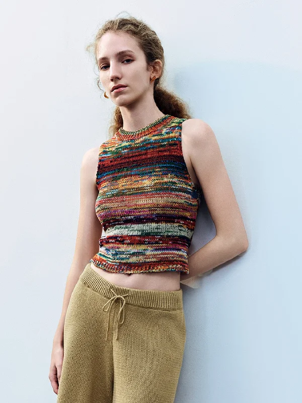Skinny Knitted Tank Top ribbed tank top